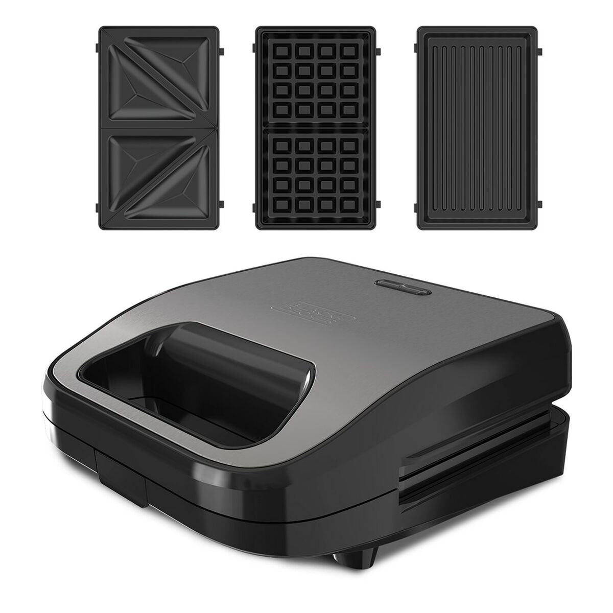 Smørbrødjern Black & Decker BXSA754 Svart